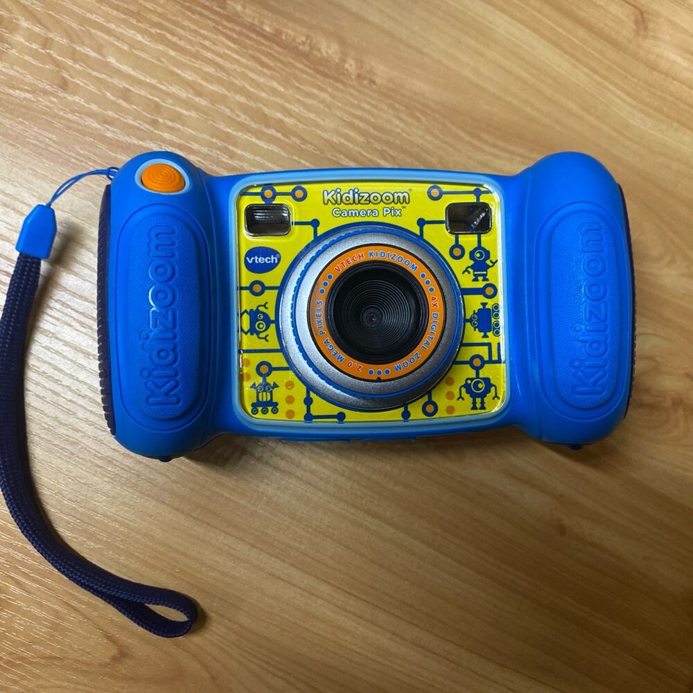 VTech Kidizoom Camera Pix Blue 2 Mega Pixels Used in Excellent Condition Works!